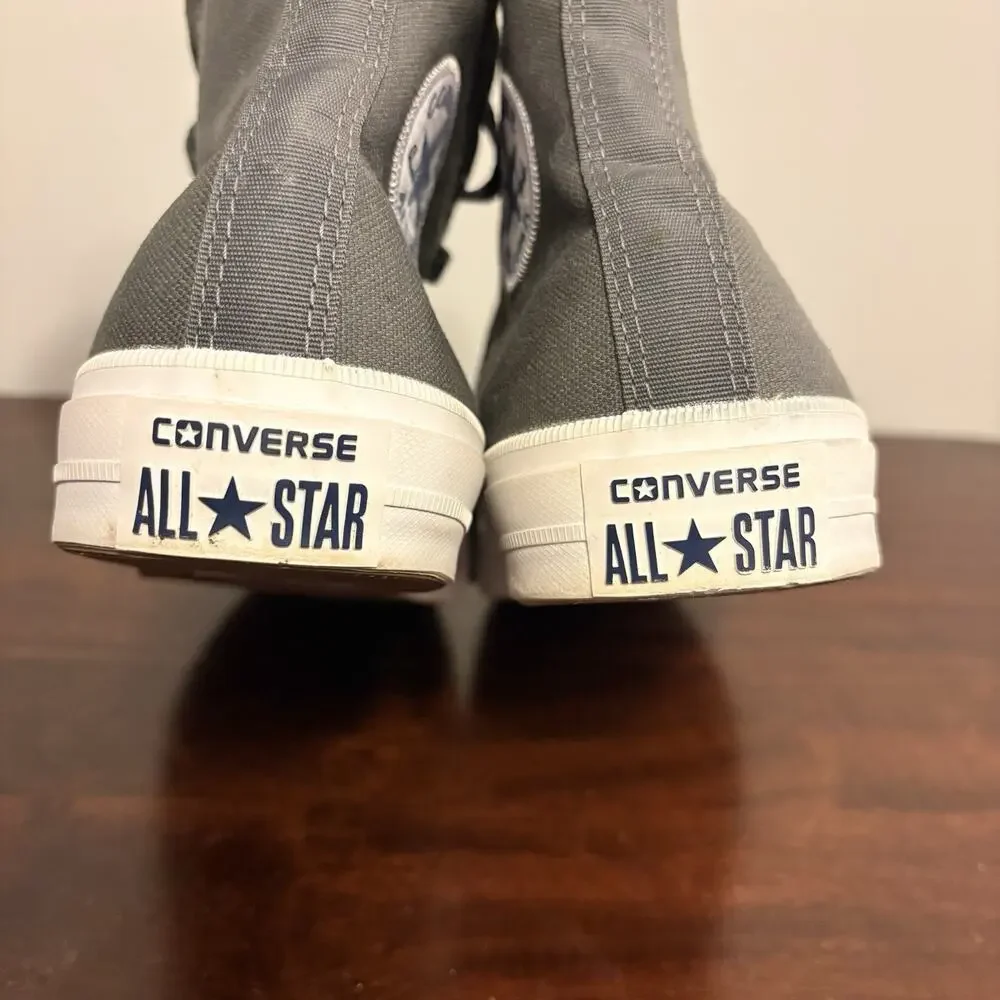 Converse Chuck Taylor All Star II Hi Grey Men 9 Women 11 Lunarlon 150147C unisex